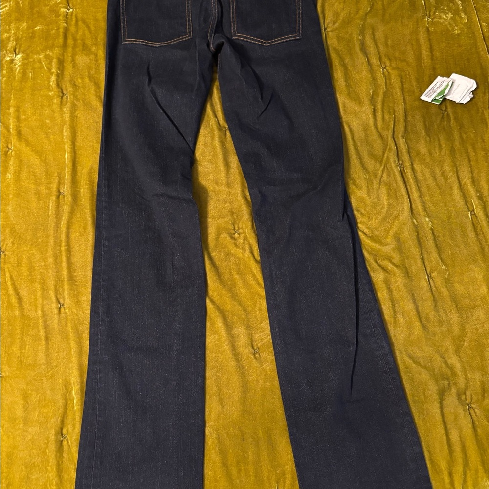 Tory Burch Indigo Straight Leg Jeans